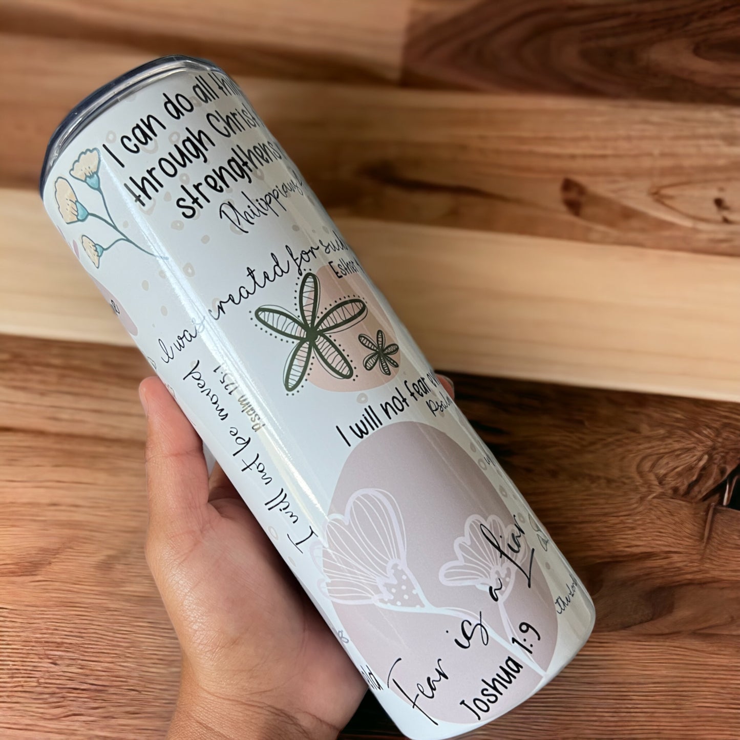 Bible Verse Tumbler