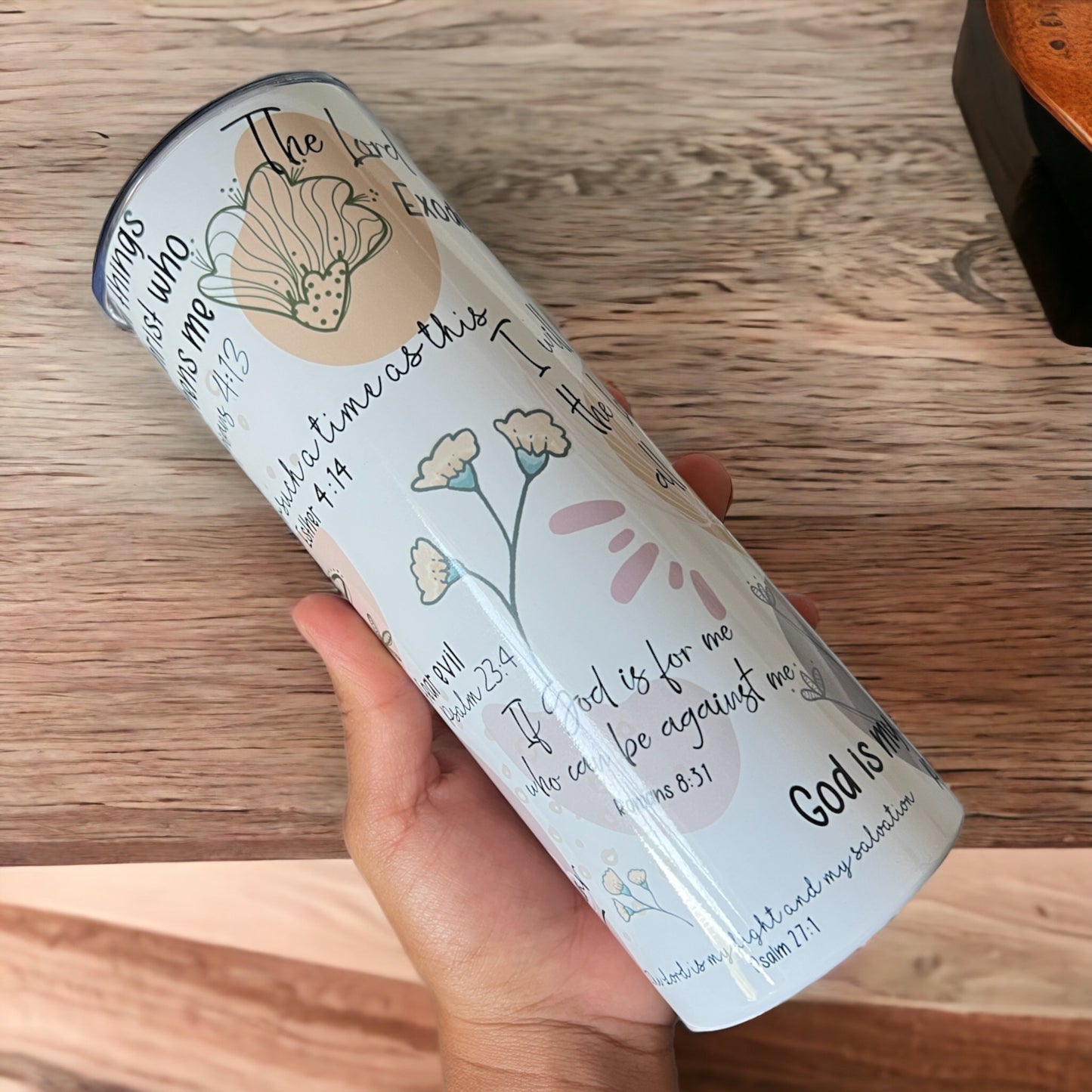 Bible Verse Tumbler