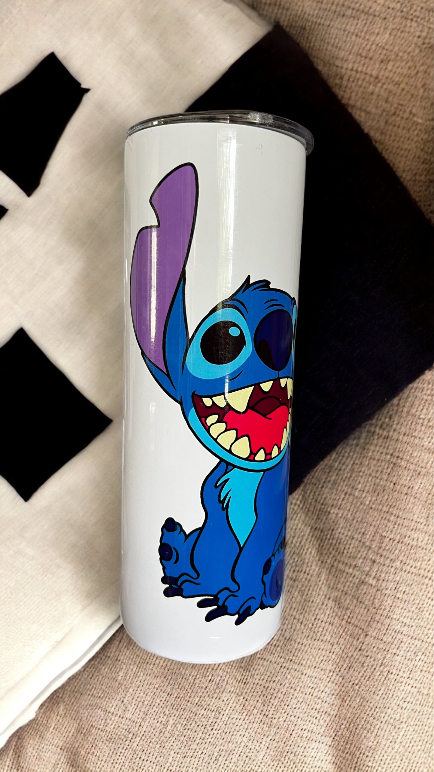 Stitch Tumbler White