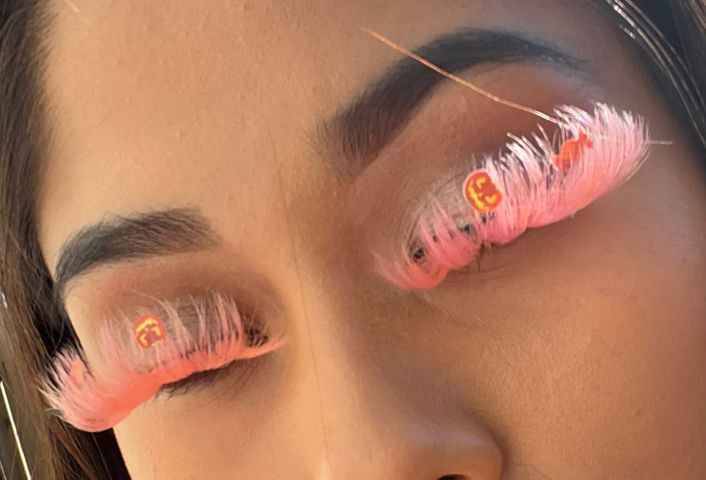 Halloween Pumpkin Lashes - Naughty Wink