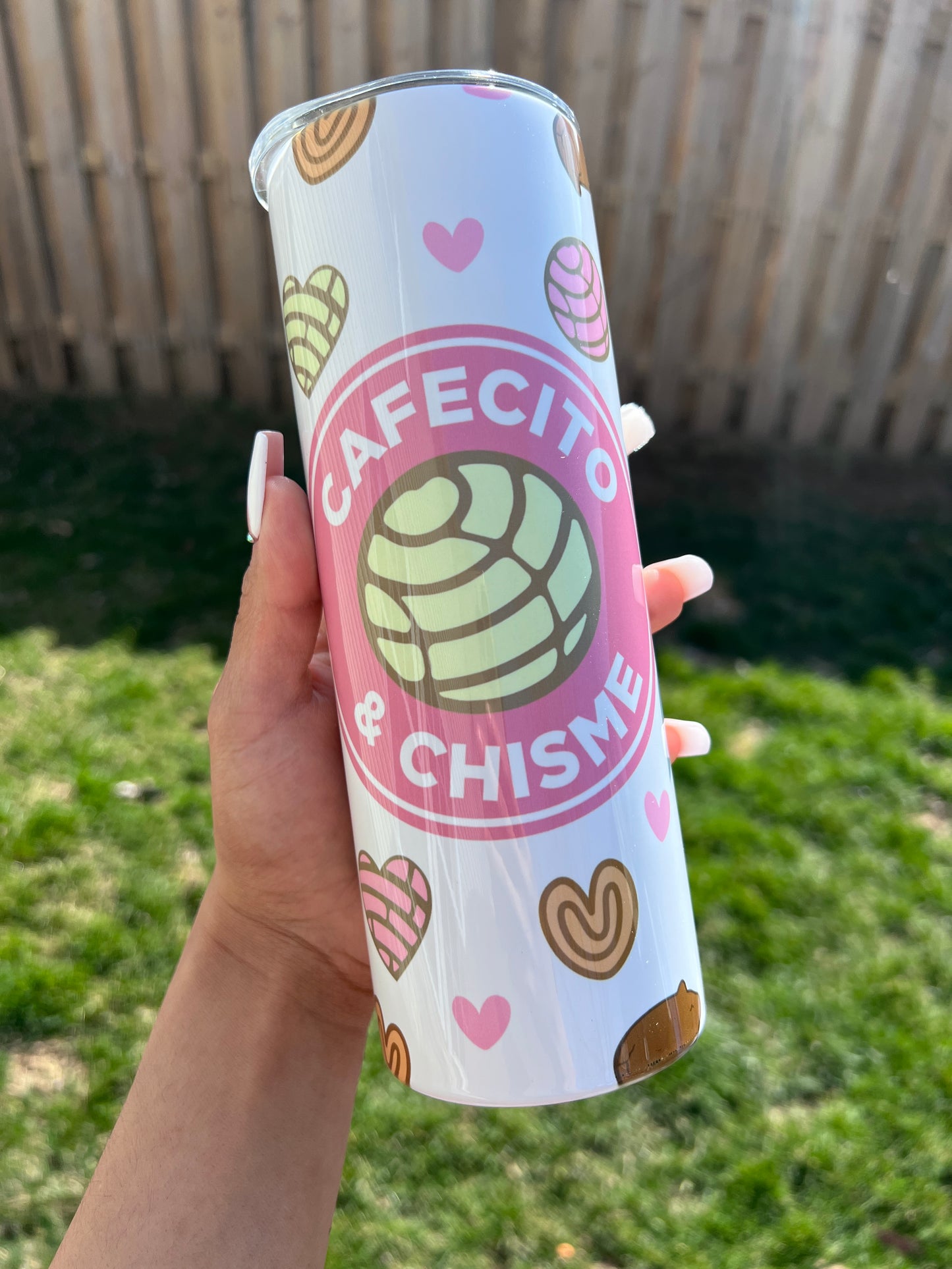 Cafecito & Chisme Tumbler