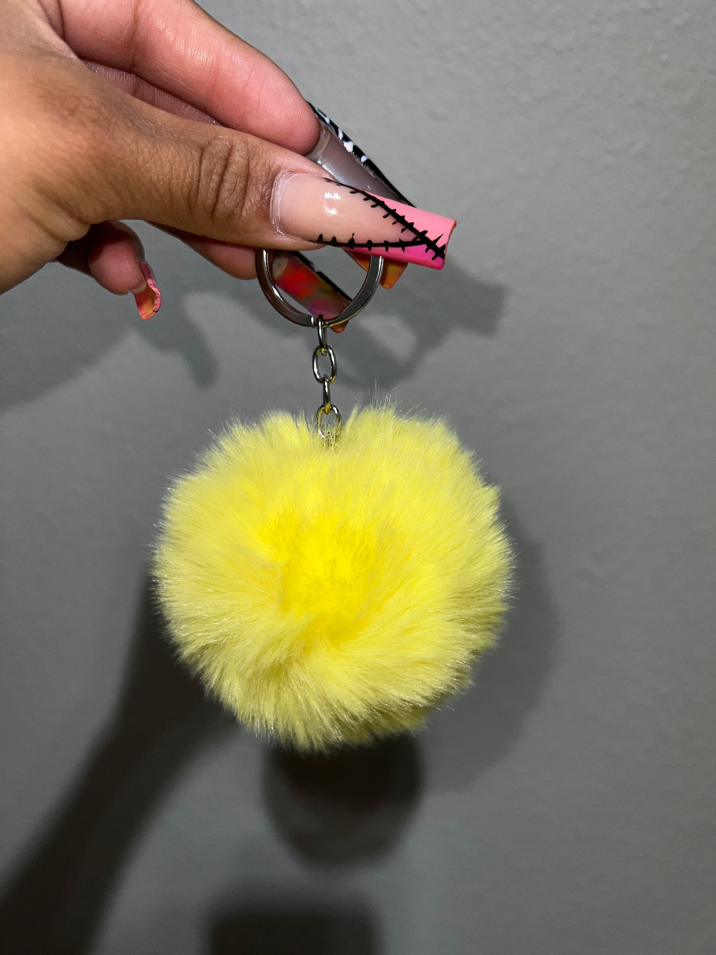 Pom Pom keychain