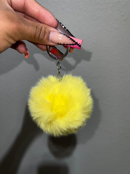 Pom Pom keychain