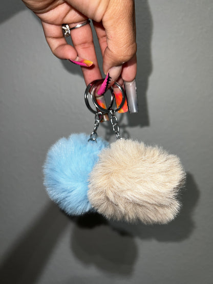 Pom Pom keychain