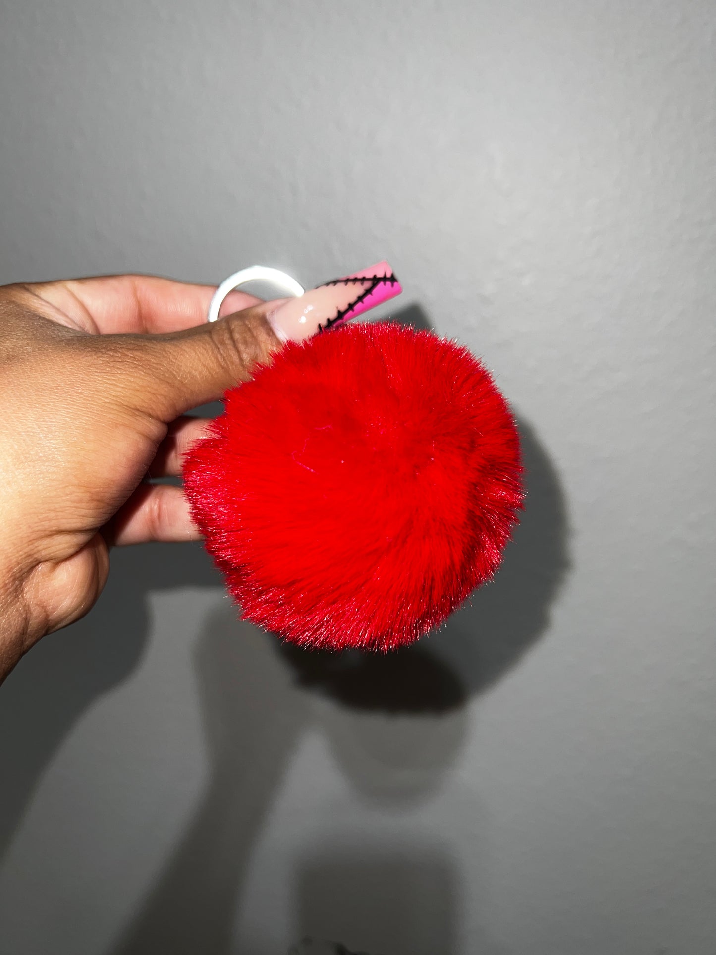 Pom Pom keychain