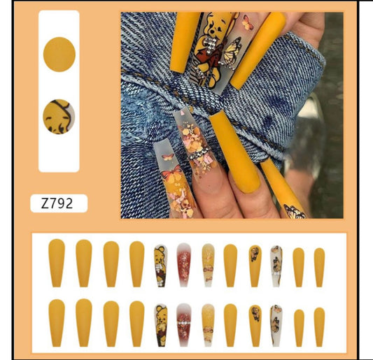 Winnie The Pooh Press On Nails