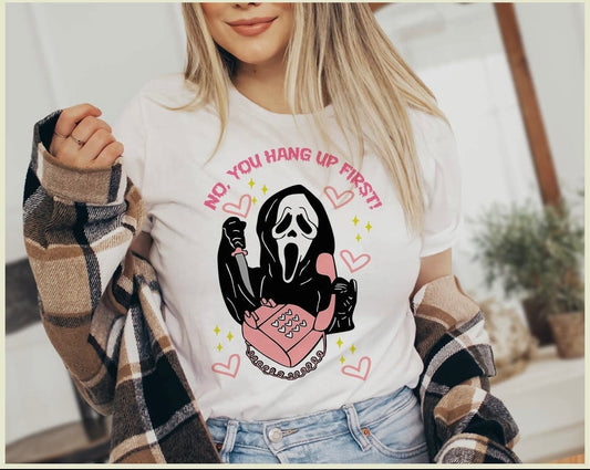 Camiseta con cara de grito