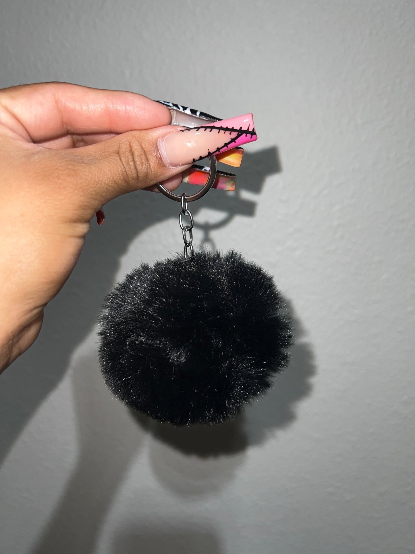 Pom Pom keychain