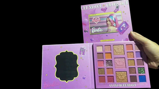 Sombra de ojos morada de Barbie