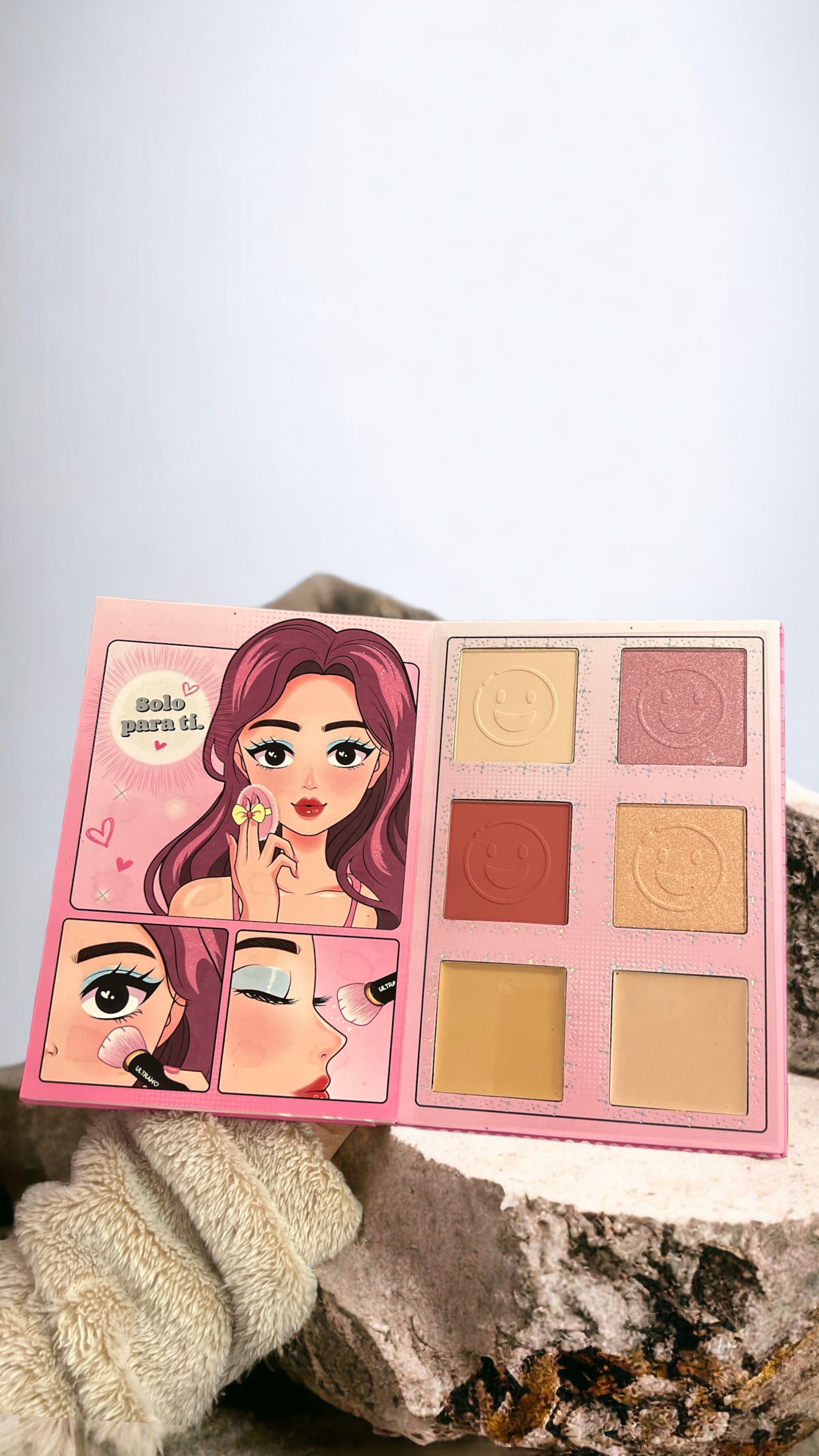 Libro de Barbie Rubor y sombra de ojos