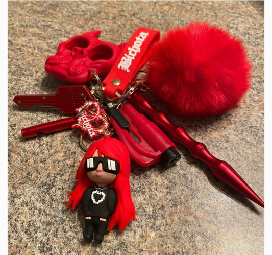 Karol G safety keychain