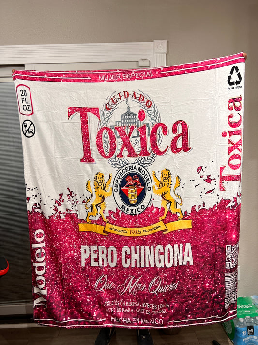 Tóxica Fleece Blanket