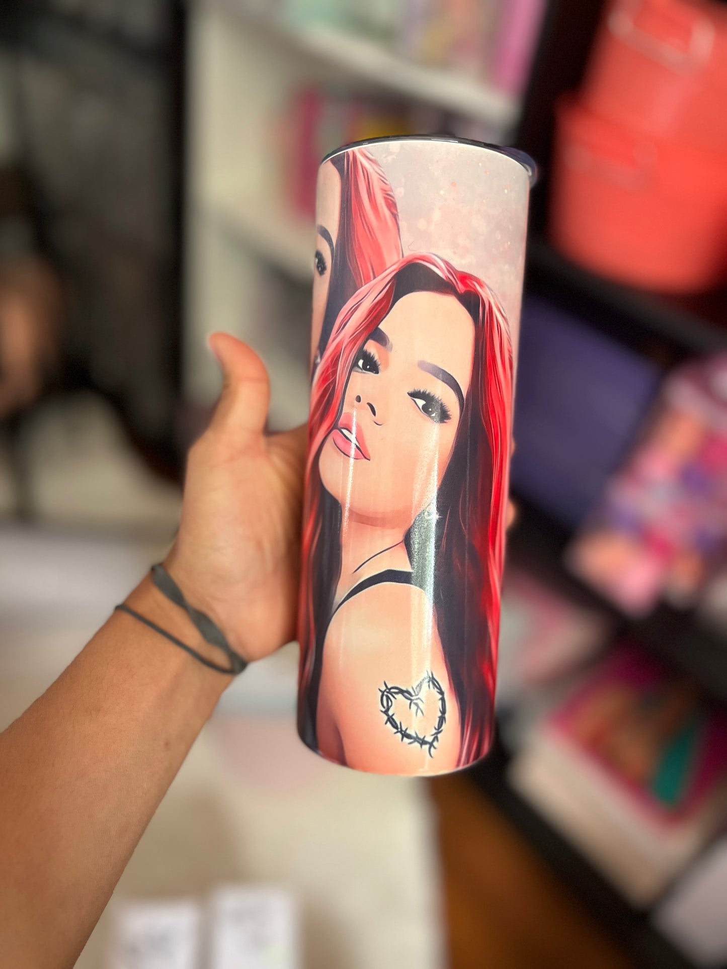 Karol G Double Face tumbler