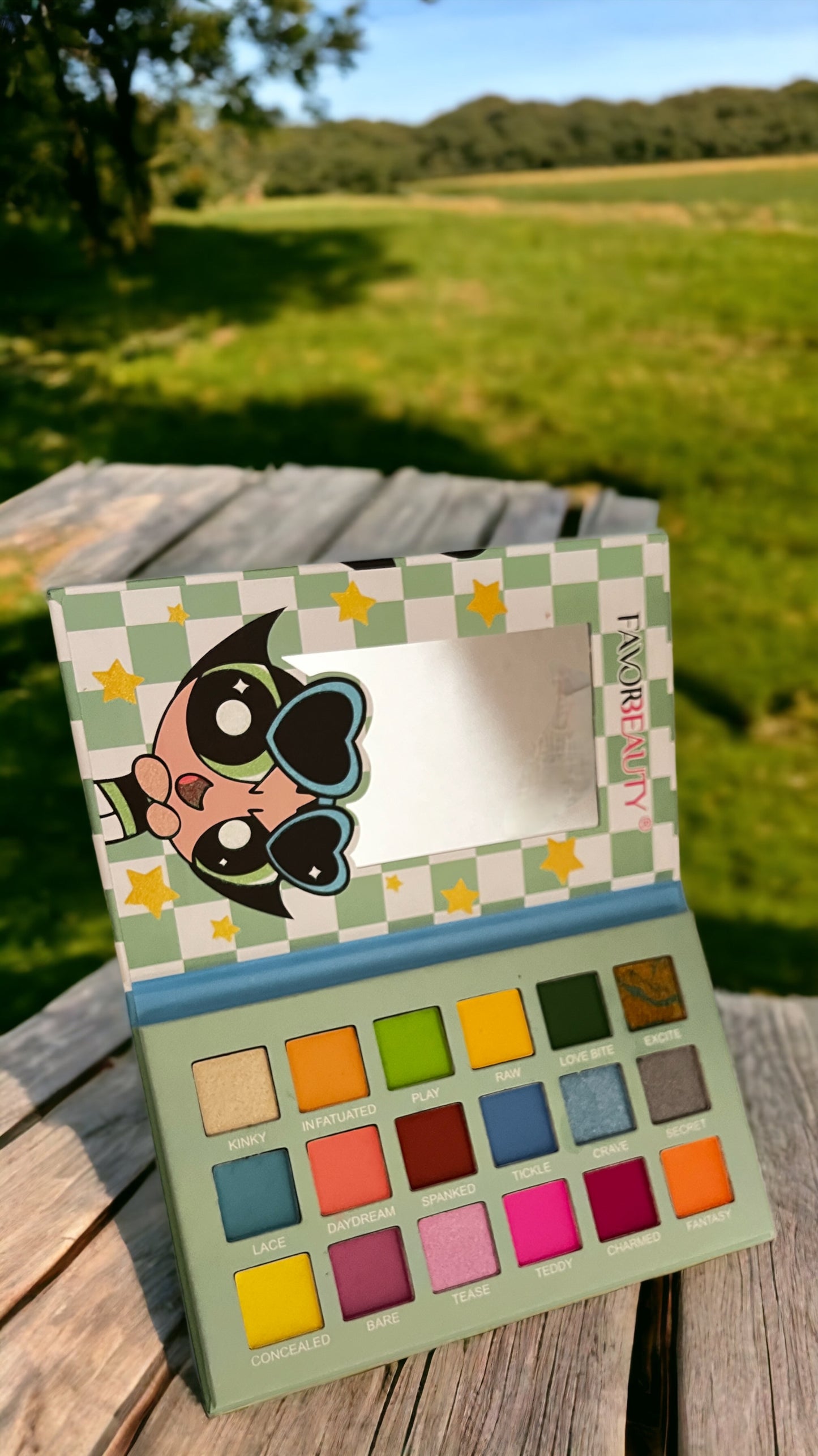 Sombras de ojos Power Girls