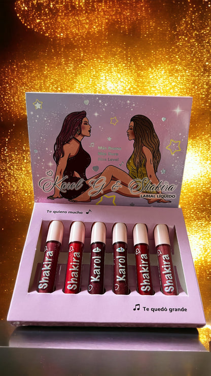 Shakira & Karol G Lip Glosses