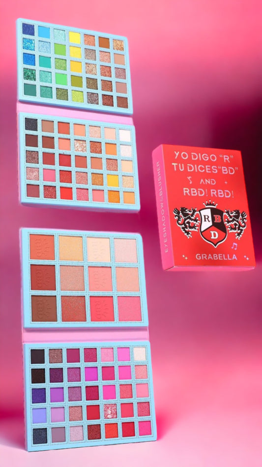 Paleta de sombras de ojos RBD