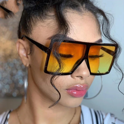 Big Square Frame Sunglasses