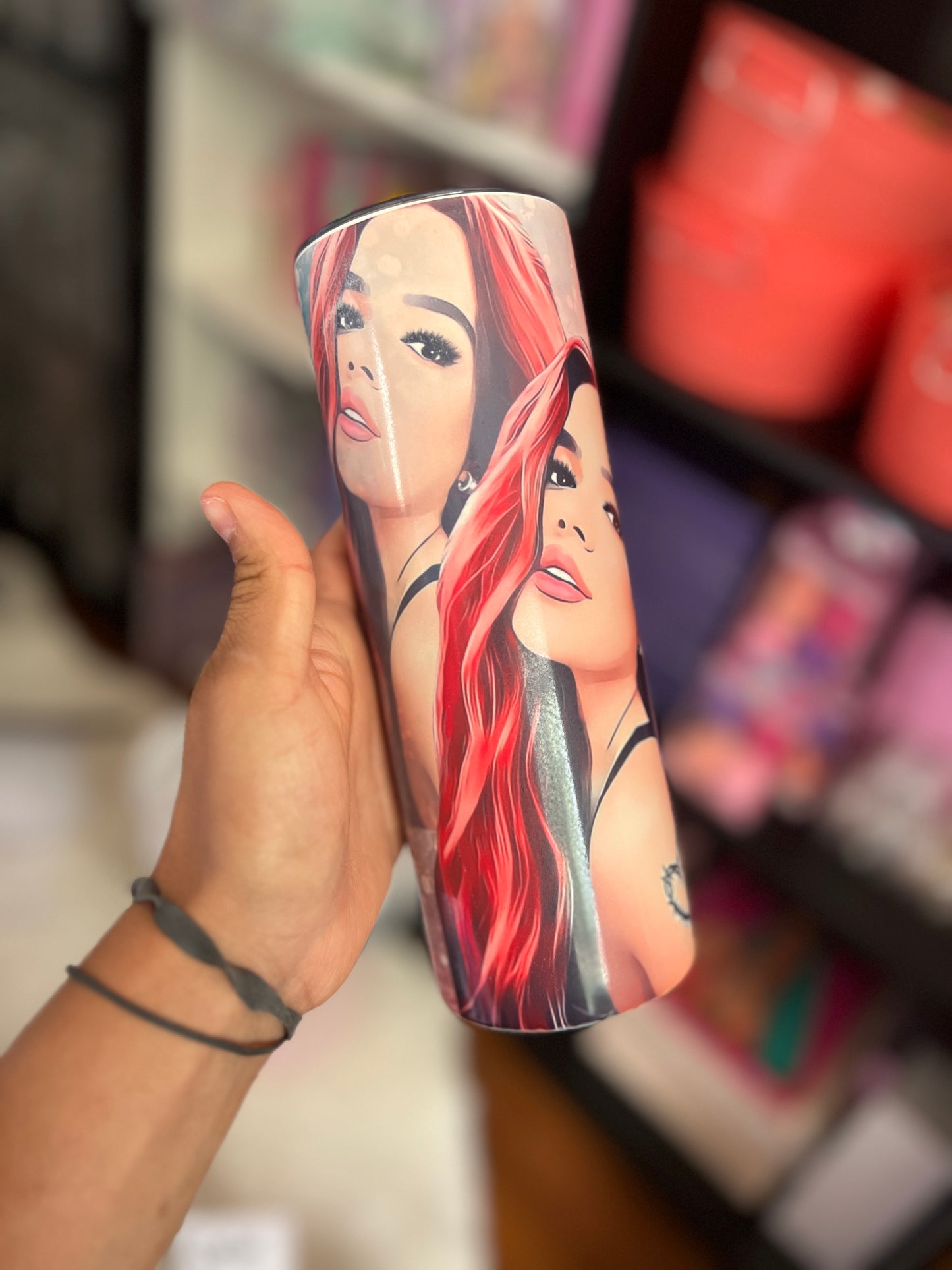 Karol G Double Face tumbler