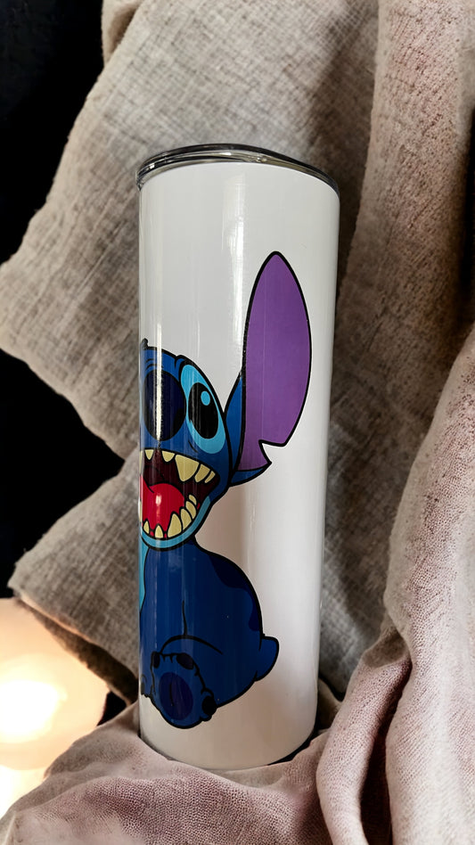 Stitch Tumbler White