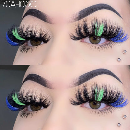 25 MM Color Lashes