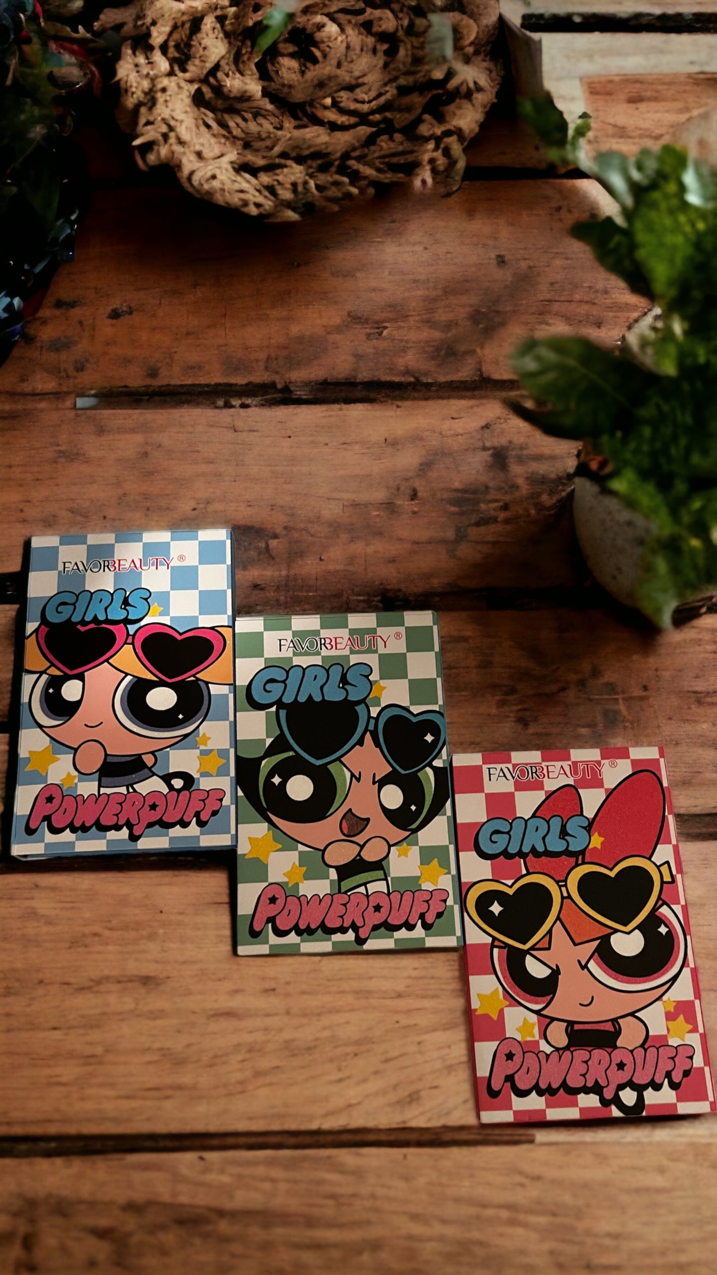 Sombras de ojos Power Girls