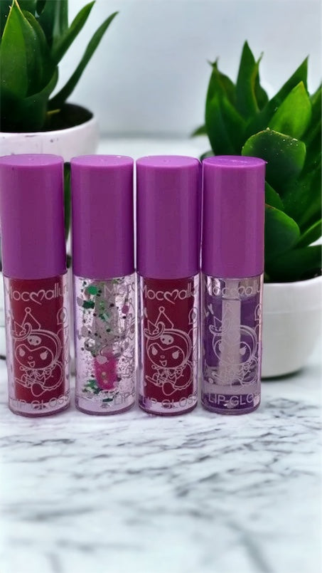Kuromi Lip Gloss Kit