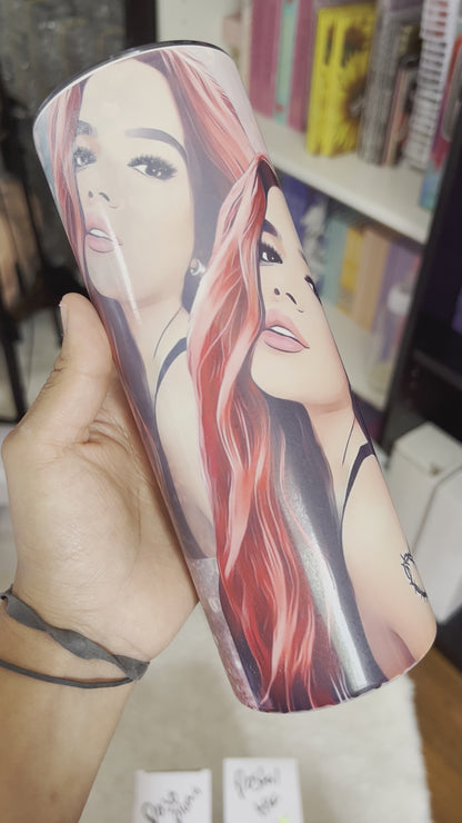 Karol G Double Face tumbler