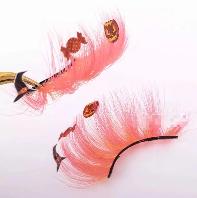Halloween Pumpkin Lashes - Naughty Wink