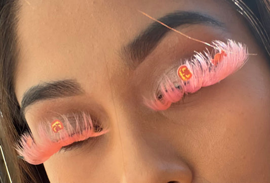 Halloween Pumpkin Lashes - Naughty Wink