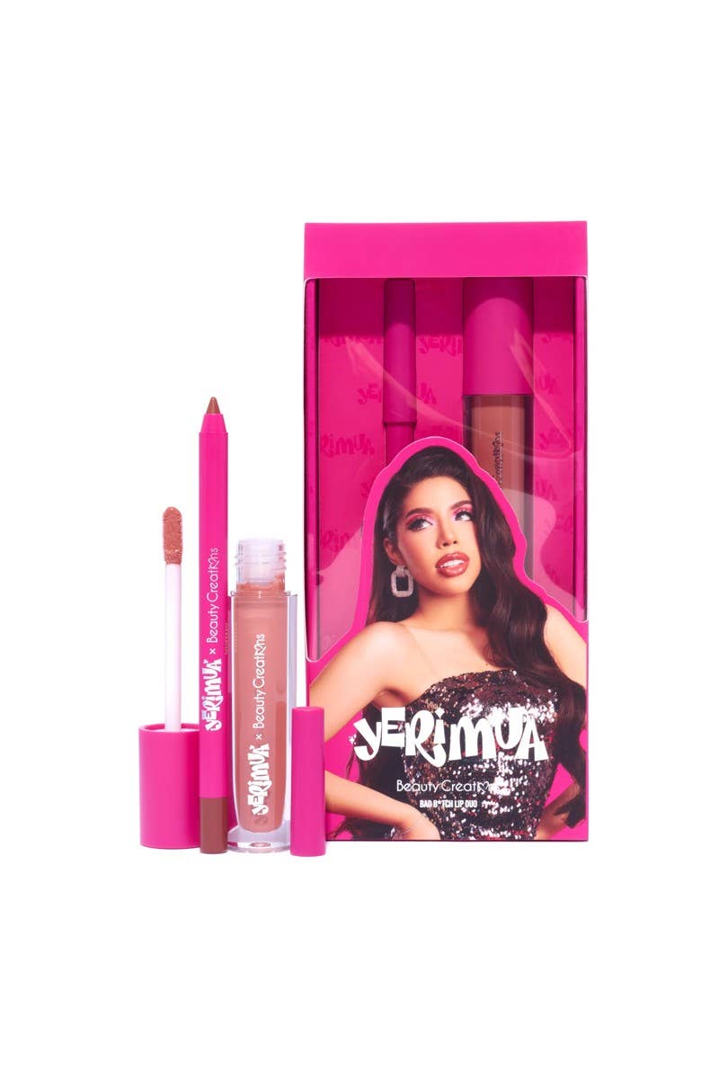 Dúo de labios YeriMua Bad B*tch de Beauty Creations YML2z