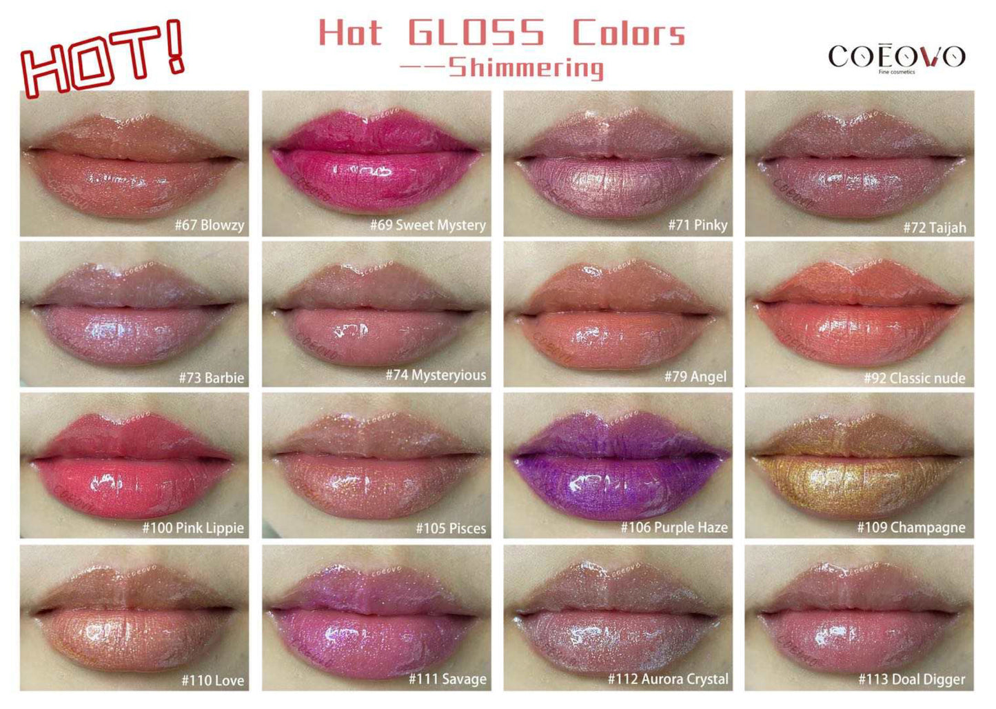 Naughty Wink Lip Glosses